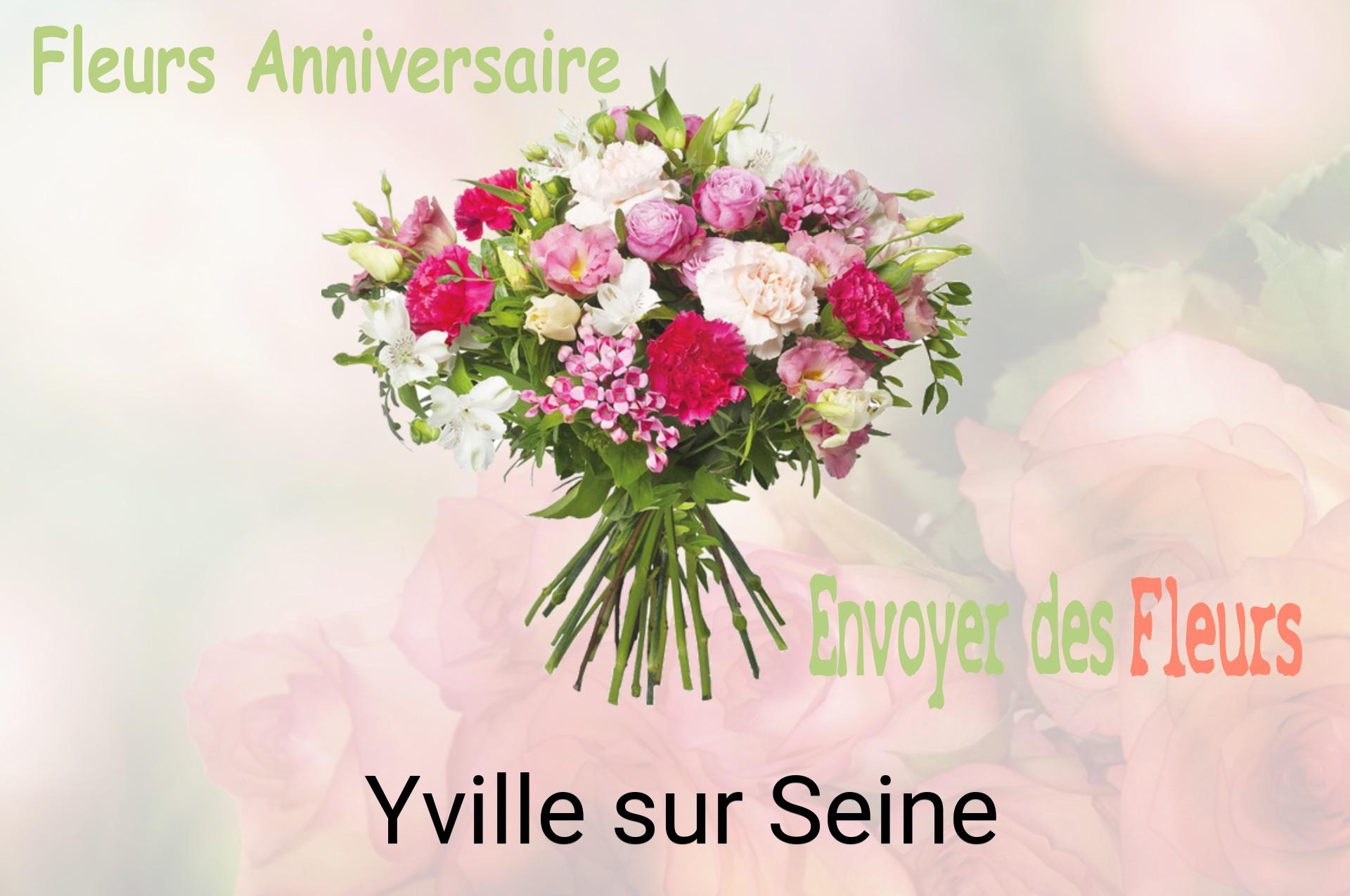 Bouquet de fleurs d’anniversaire livré à Yville-sur-Seine