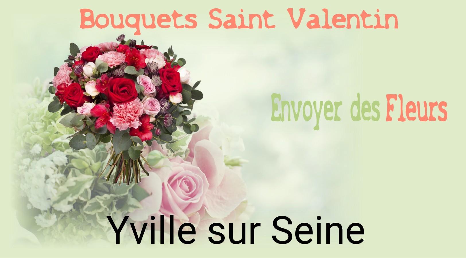 Roses de Saint-Valentin livrées à Yville-sur-Seine